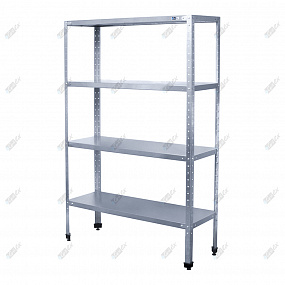 Стеллаж оцинкованный СК-1200/300/1600-Б от производственной компании Grilex
